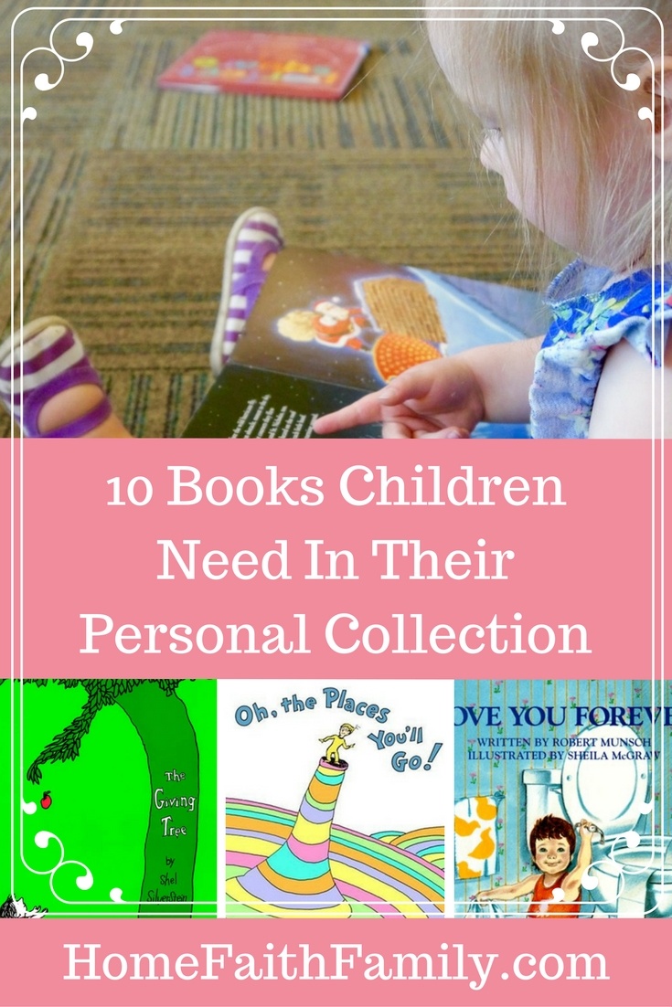There are childhood books we carry with us into our adult years. Here are 10 books every child needs in their personal collection. #2 & #9 are instant classics. Click to read and pick your favorite.