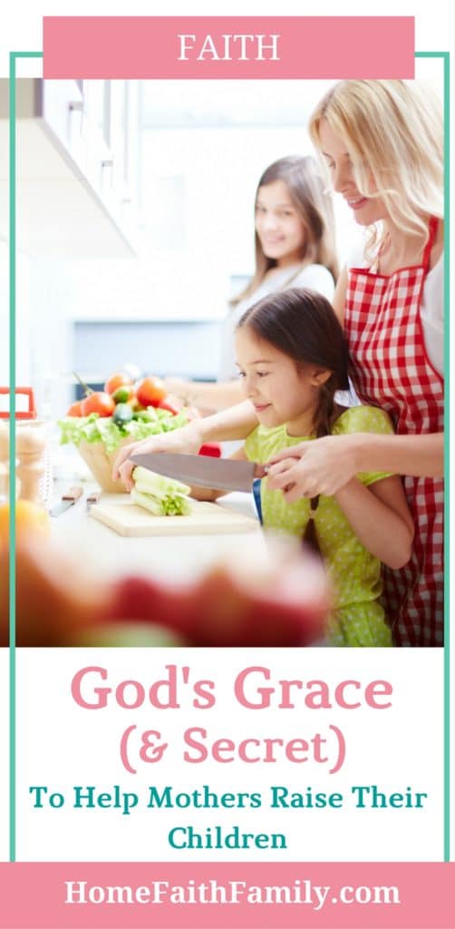God's grace for mothers to raise children on His path is real and He wants to help you. As a mother, you have no reason to be afraid, but can believe in God and trust Him enough to help you raise your children. Click to read God's secret on how mothers can righteously raise their children. 