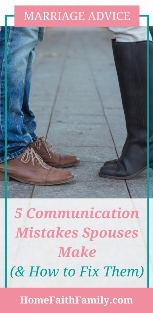 One way to create a successful marriage is to have successful communication in your relationship and grow your communication skills. These 5 communication mistakes spouses make will destroy a marriage. (Marriage Advice!) Click to learn what they are and how to fix them.