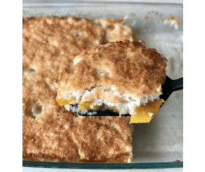 This easy peach cobbler recipe will be the star on your dinner table. With fresh ingredients, easy to follow instructions, and a taste bursting with flavor, this peach cobbler recipe definitely one to keep. Click to read and start baking.