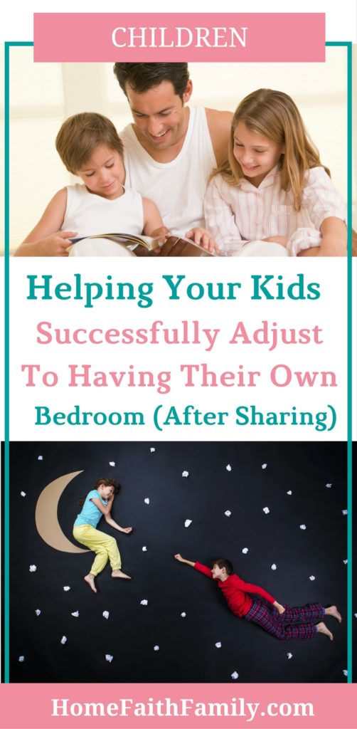 Are you wondering what age siblings should stop sharing a room? Are you worried about making the big change? You can easily help your kids successfully adjust to having their own bedroom with these 5 practical tips that actually work. Start preparing your child (and yourself) for the big change. Click to read.