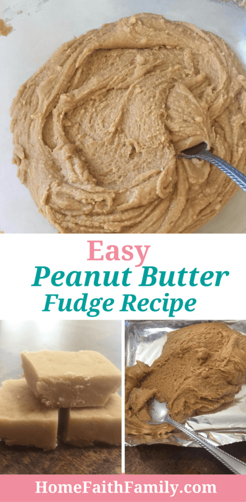 This easy peanut butter fudge recipe is made within minutes and will be a hit at your kitchen table. Click to grab this free recipe and read other time saving tips when making fudge. #ChristmasDesserts #Fudge #EasyRecipes