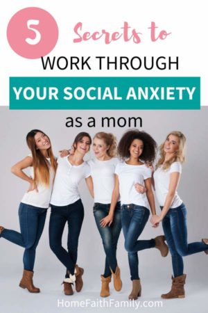 I've always been an introvert, even before having children. It was until I realized that my social anxiety as a mom was only getting worse that I learned these coping mechanisms to help me succeed in social situations. If you're feeling stressed or struggling with your social interactions, you're going to love these tips for helping with your social anxiety. | feeling stressed | controlling emotions | mental struggle | social life | social interactions