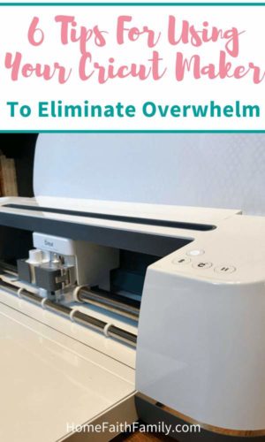 These tips for using your Cricut Maker will help eliminate overwhelm for first time Cricut users, and set you up for success before completing your first project. By following these tips, you're going to fall in love with your new Cricut Maker and be a rock star at DIYing projects. Click to read. #Cricut #CricutMaker #DIY