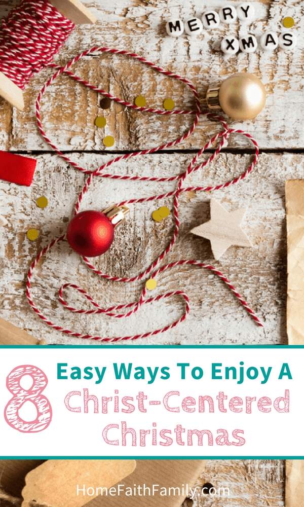 These Christ centered Christmas ideas for the family are perfect to help teach your children the true meaning of Christmas. Enjoy this holiday season by keeping Christ in your heart and home. Click to read. #Christmas #Christ #advent