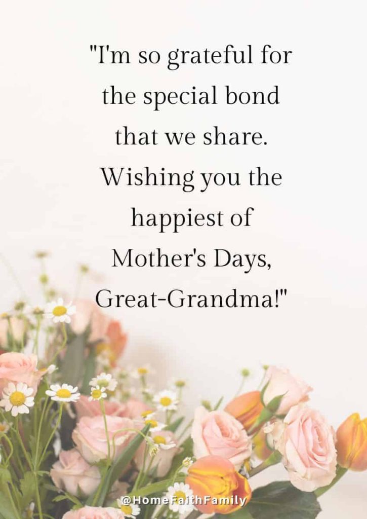 Best Mother's Day Quotes For Great-Grandma
