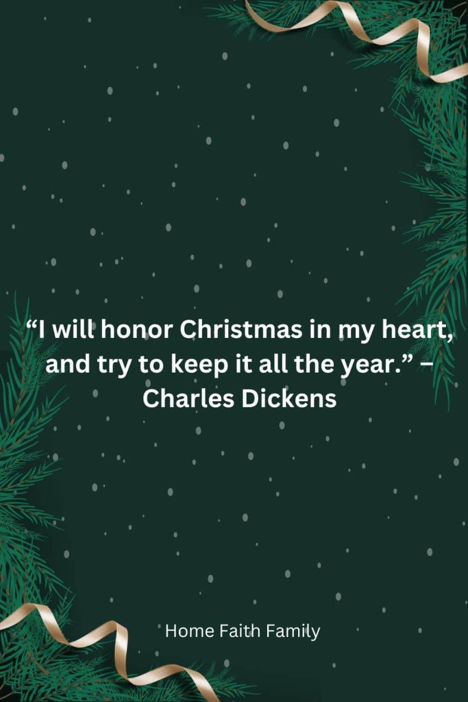 Charles Dickens christmas quotes for family gatherings