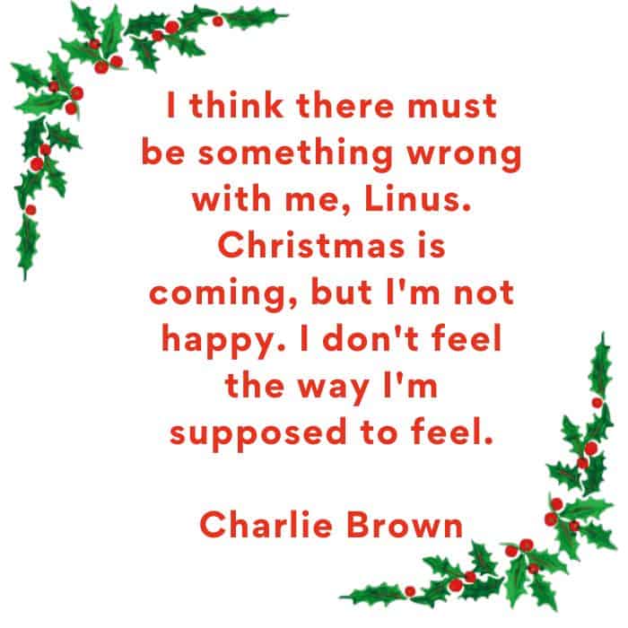 Christmas quotes by Charlie Brown.