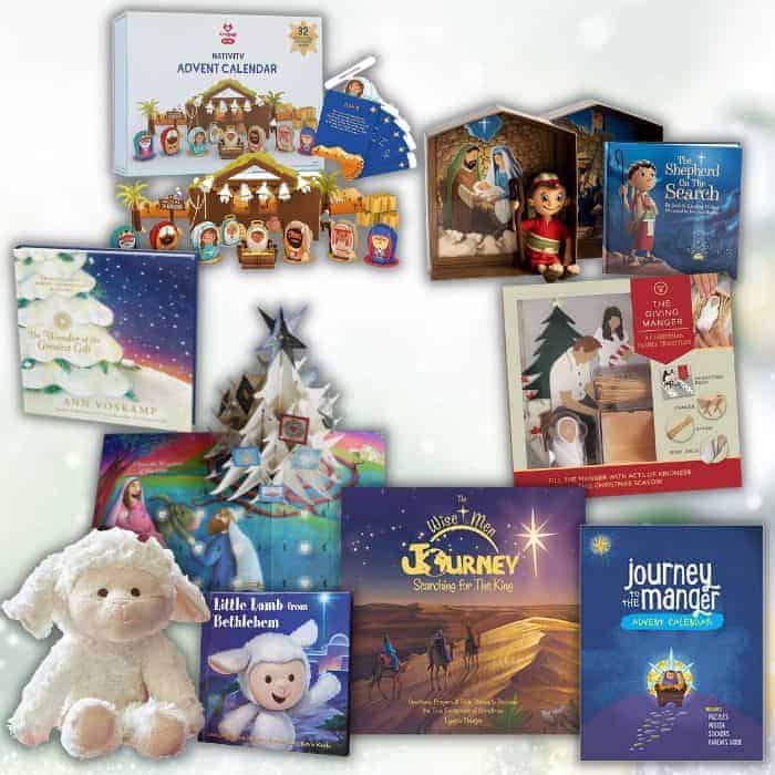 Variety of Christian elf on the shelf alternatives for families.