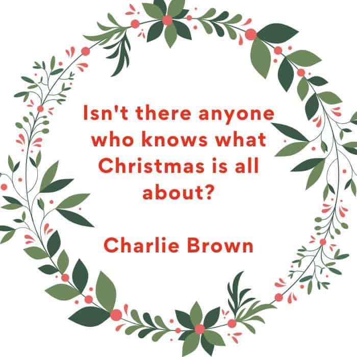 Carlie Brown Christmas Quotes about Christmas