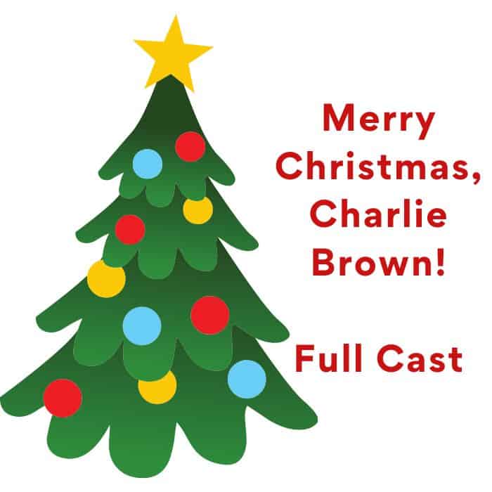 Full cast Christmas quote to Charlie Brown.