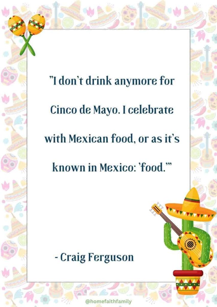 Craig Ferguson cinco de mayo quotes