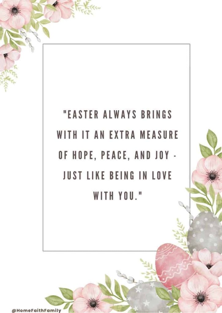 Easter Love Quotes For Your Boyfriend