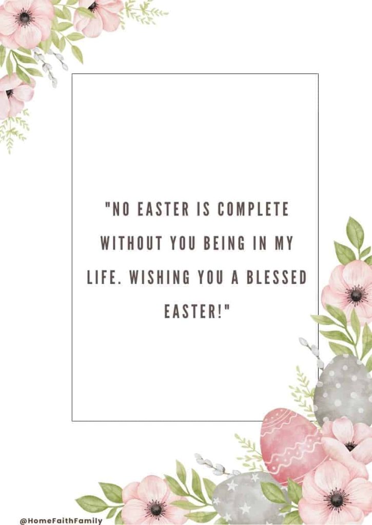 Easter Text Wishes To Your Boyfriend