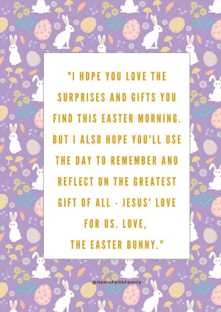 Easter quotes From The Easter Bunny