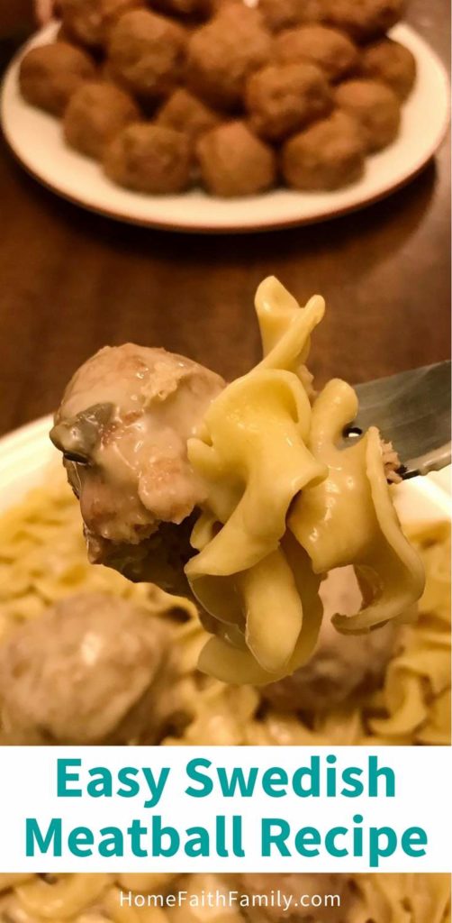I love how simple this easy Swedish meatball recipe is to make! For busy moms looking for a quick meal, this meatball recipe is heaven sent. Whip up this meatball recipe in under 20 minutes and make people think you've spent all day cooking in the kitchen. Keep reading for your free recipe. #recipe #cooking #meatballs #Swedishmeatballs #easyrecipes