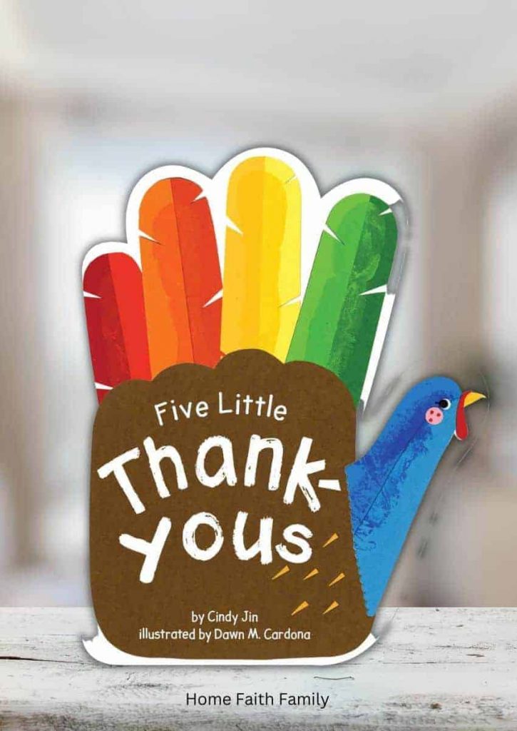 Five Little Thank Yous thanksgiving preschool book
