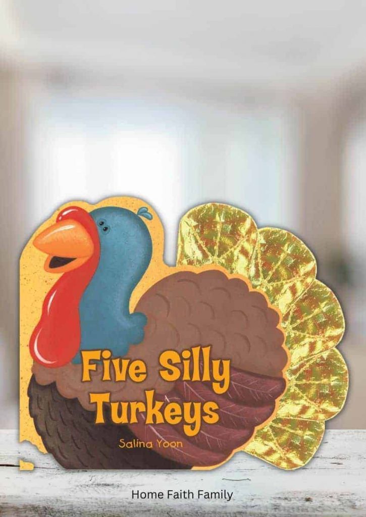 Five Silly Turkeys thanksgiving preschool book