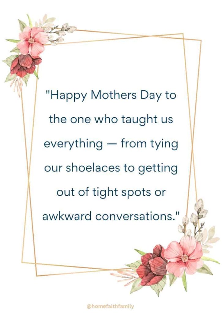 Funny happy Mother's Day Quotes To Friends and Family