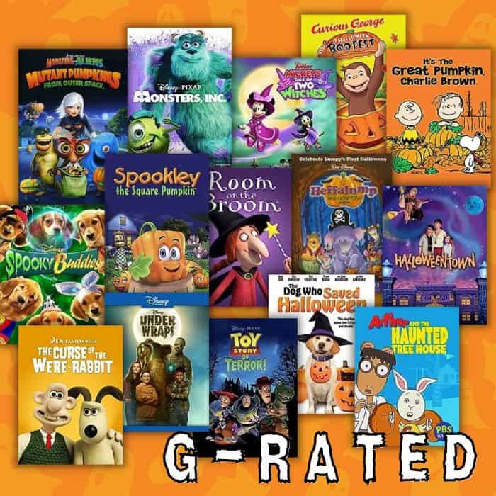 G RATED HALLOWEEN MOVIES FOR KIDS FAMILY