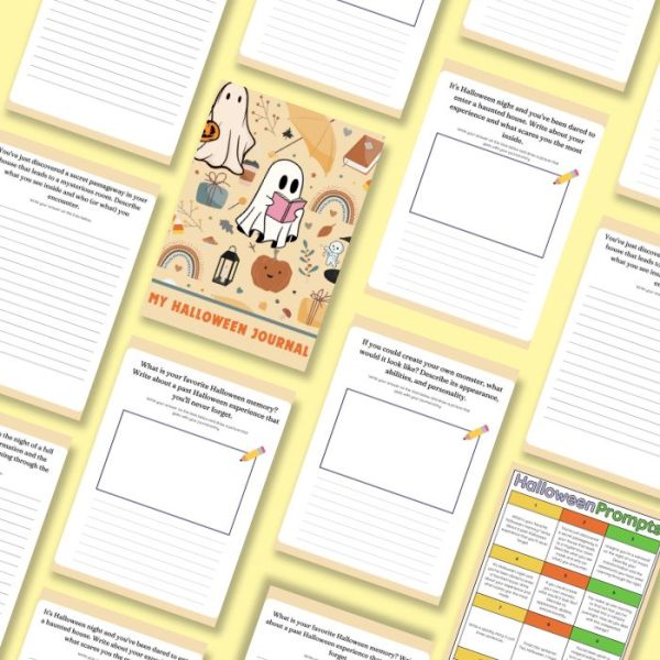 40 Halloween Journal Prompts That'll Have Kids Writing All Day - Home ...