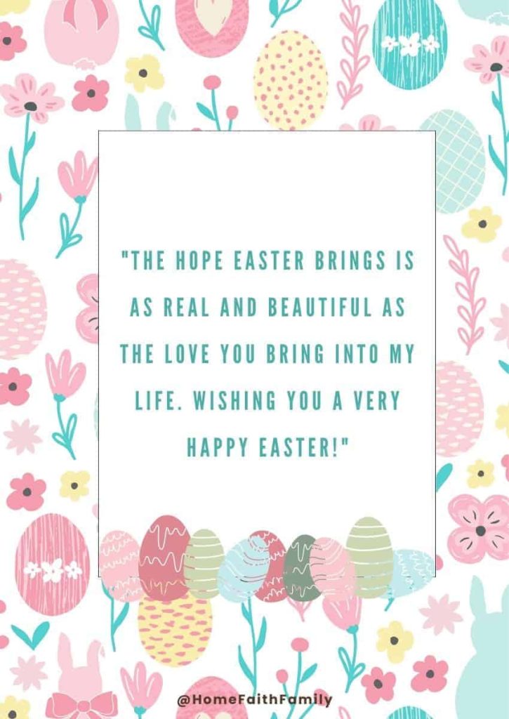 Happy Easter messages For Your Boyfriend