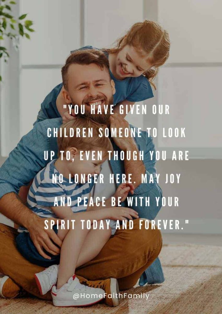 Happy Father's Day In Heaven quote images For Husband
