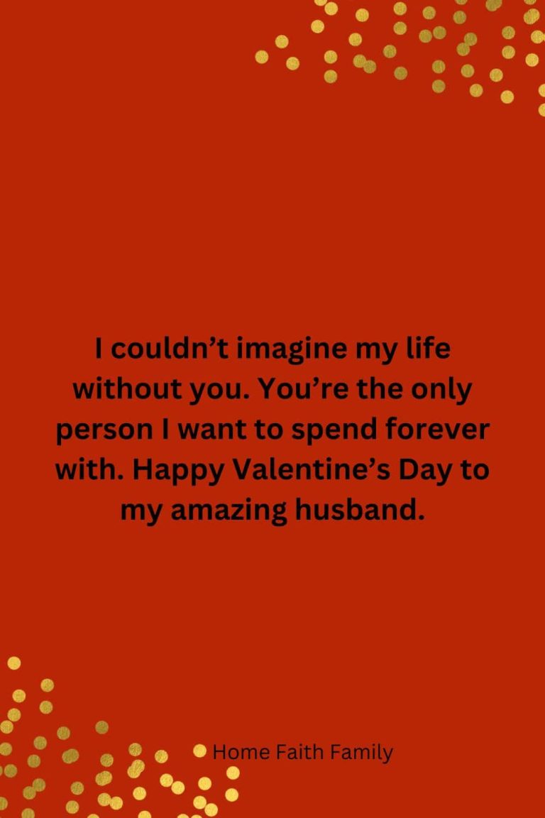 Most Romantic Valentine's Day Quotes for Your Husband - Home Faith Family
