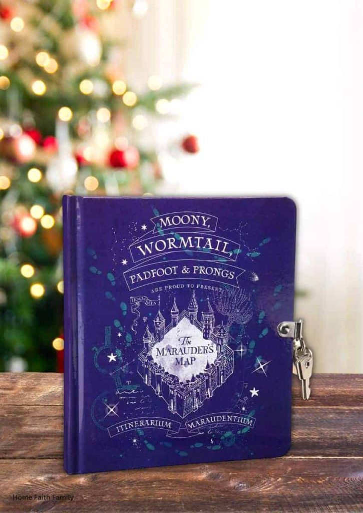 Harry Potter - Marauder's Map Lock & Key Diary