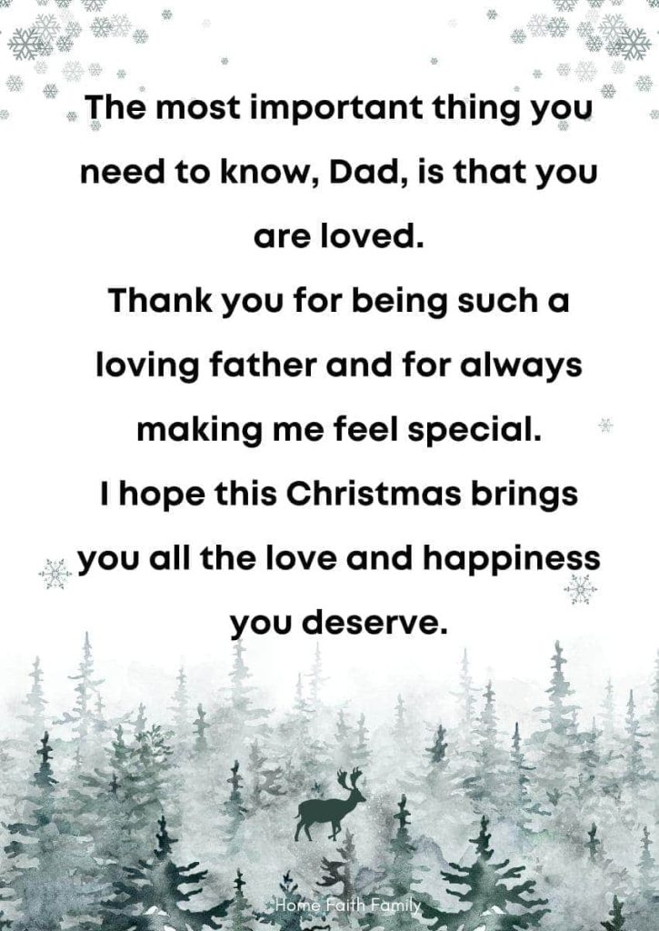 Heartfelt Message For Your Father’s Day Card This Holiday Season.