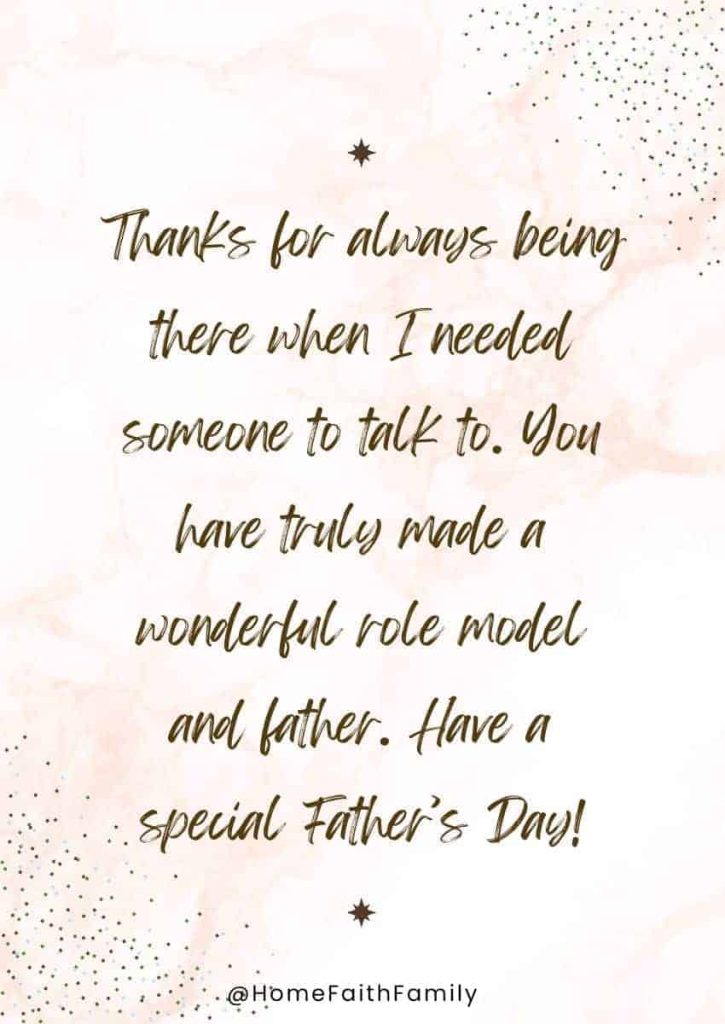 Heartfelt wishes for fathers day
