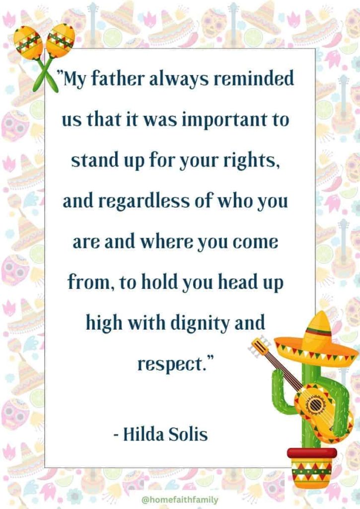 Hilda Solis cinco de mayo quotes