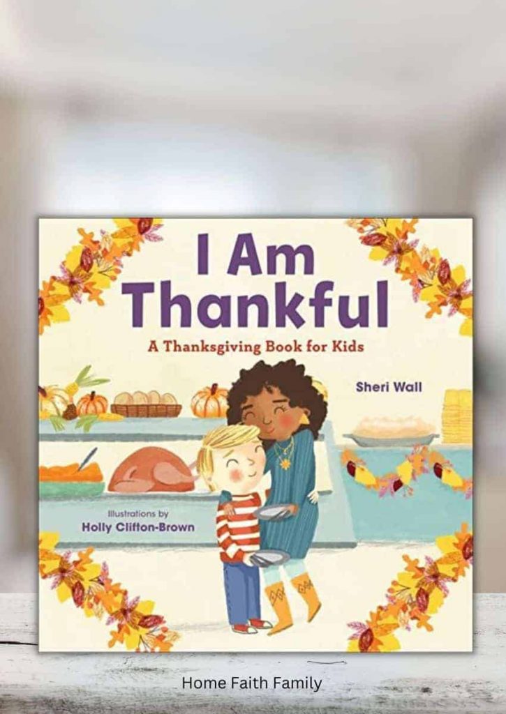 I Am Thankful thanksgiving preschool book