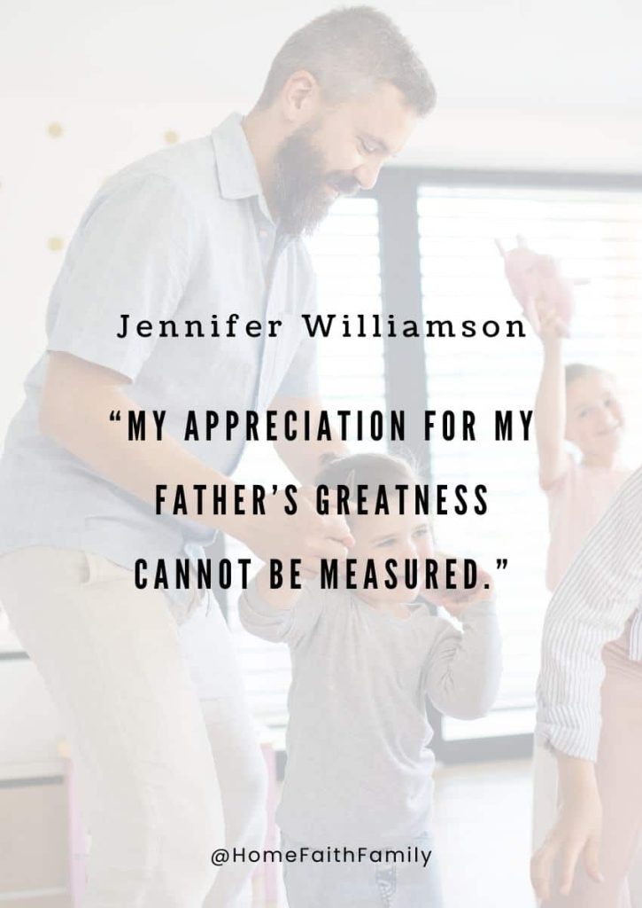 Jennifer Williamson quotes about fathers day