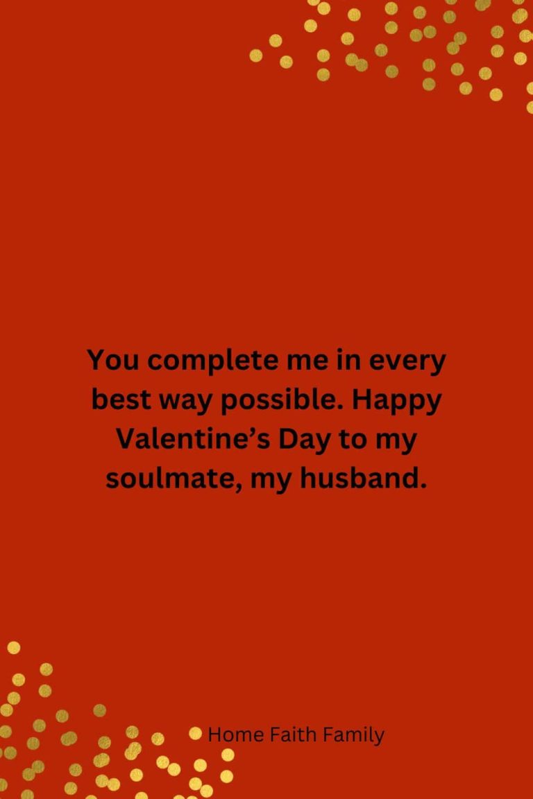 Most Romantic Valentine's Day Quotes for Your Husband - Home Faith Family