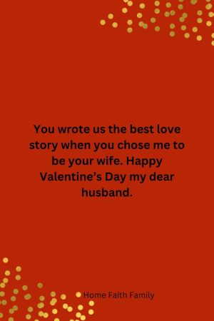 Most Romantic Valentine's Day Quotes for Your Husband - Home Faith Family