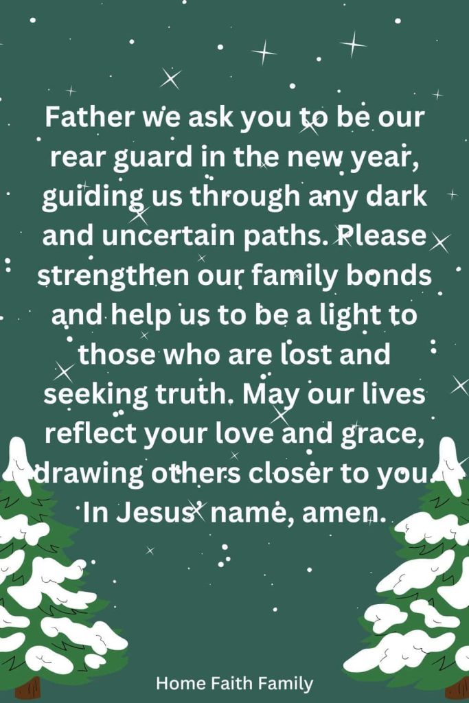 Prayer For God's Guidance In The New Year