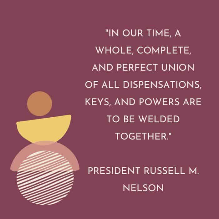 President Nelson Quotes on Gathering Israel