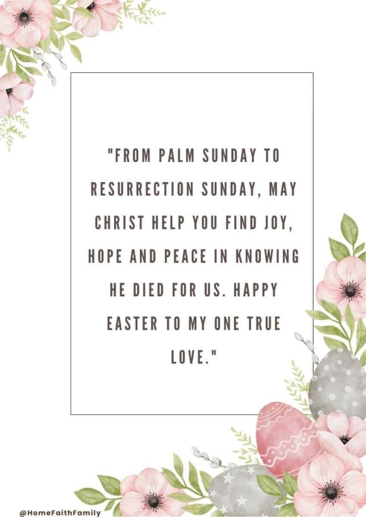Religious Happy Easter quotes for him