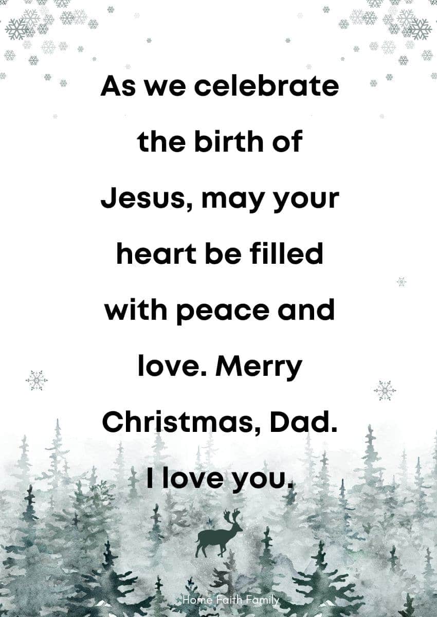 102 Best Merry Christmas Quotes For Dads He Will Love - Home Faith Family