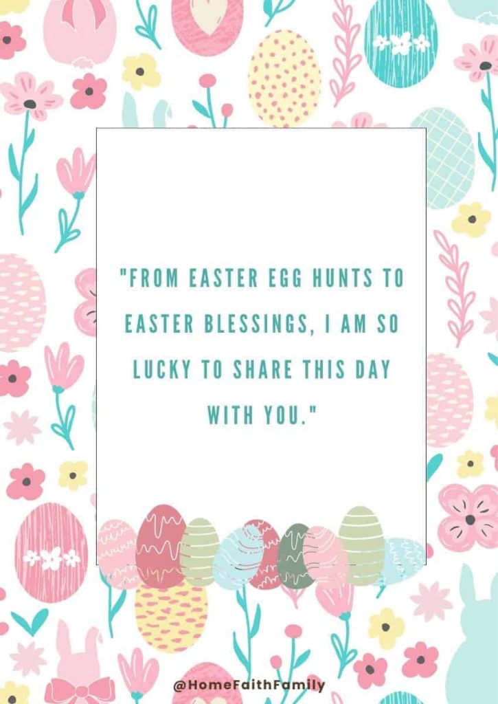 Romantic Easter Quotes For Your Partner
