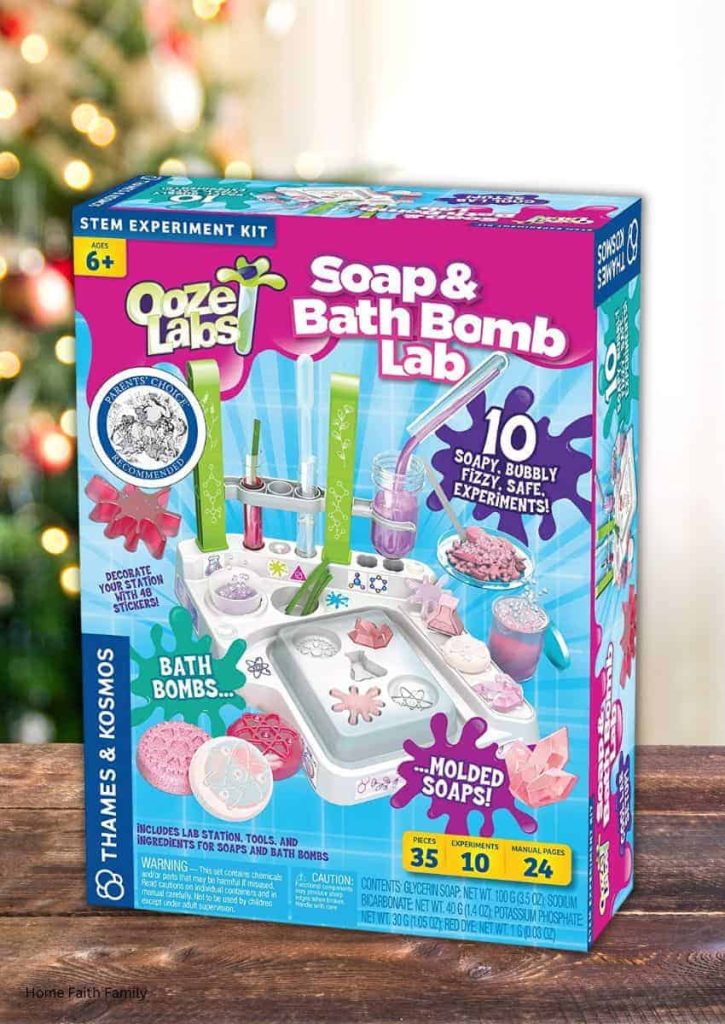 Soap and Bath Bomb Science Lab