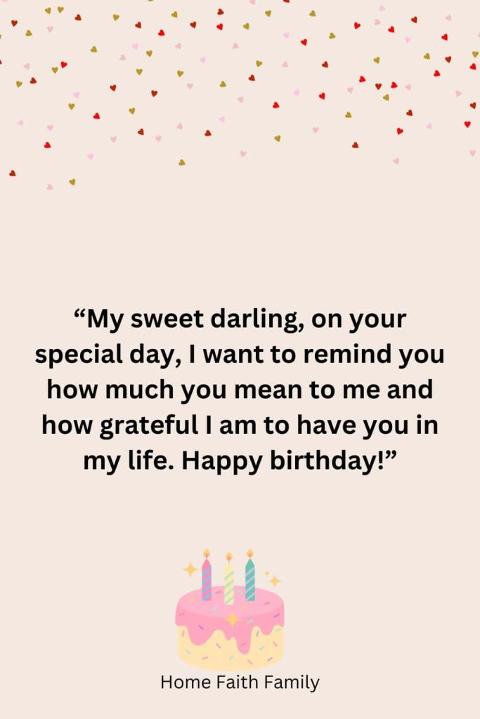 Special Birthday Wishes For The Love of Your Life
