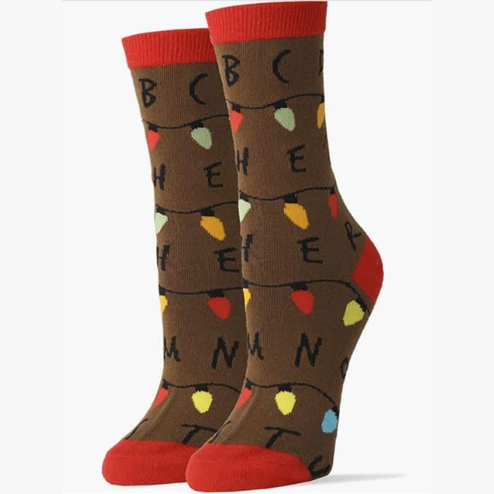 Stranger Things Funny Christmas Socks