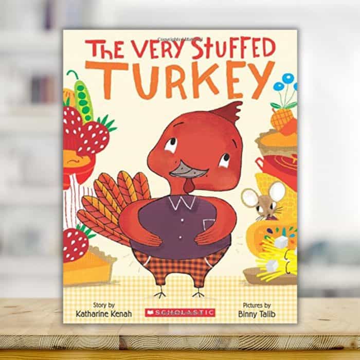 The Very Stuffed Turkey thanksgiving book.