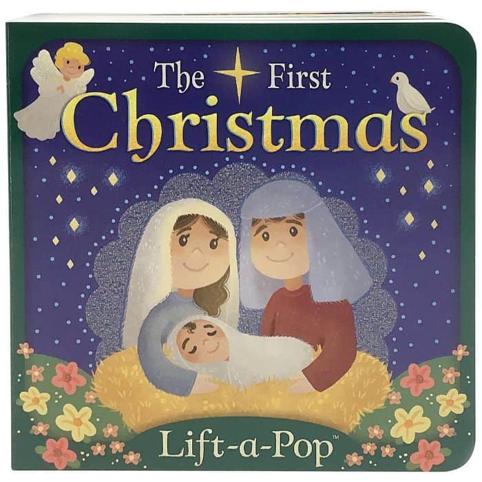 The first Christmas flap book