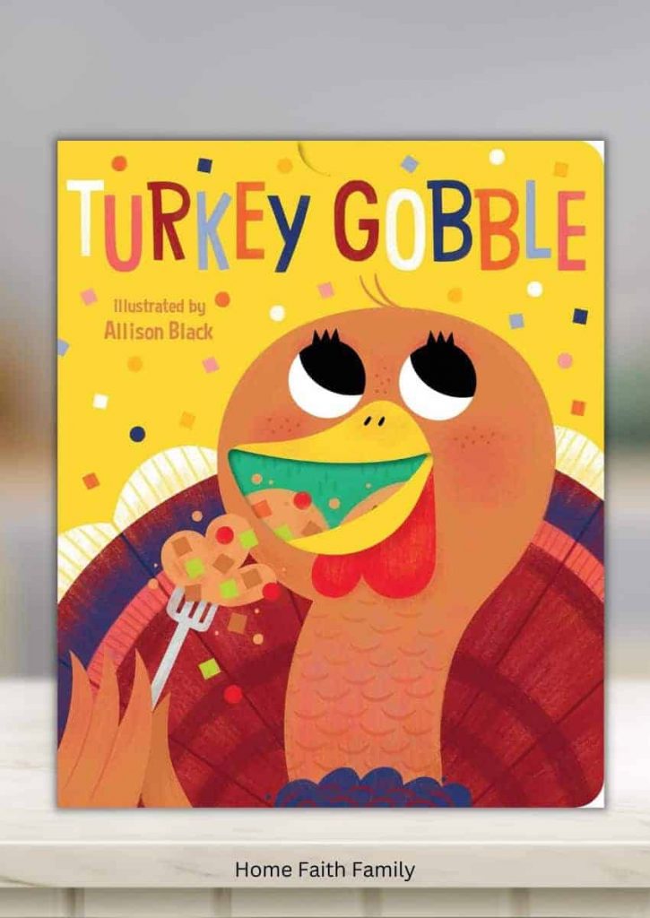 Turkey Gobble thanksgiving preschool book