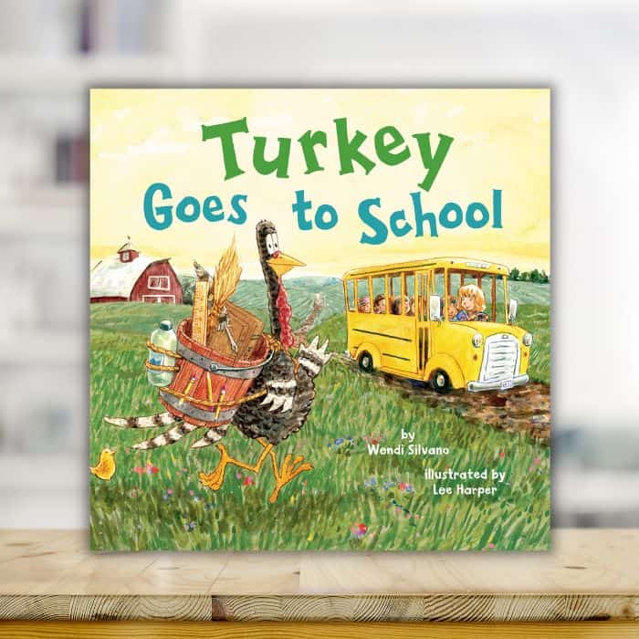 Turkey goes to School book.