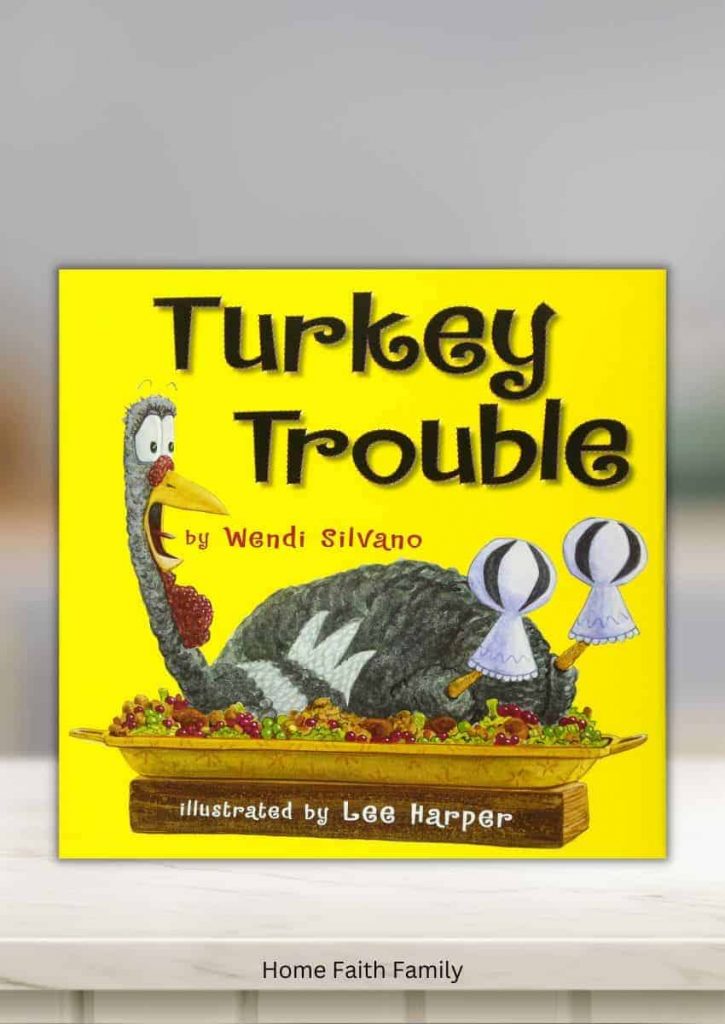 Turkey Trouble thanksgiving preschool book