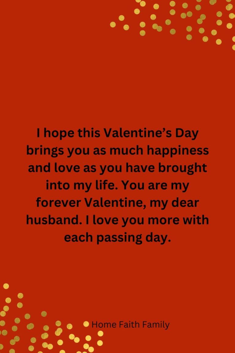 Most Romantic Valentine's Day Quotes for Your Husband - Home Faith Family